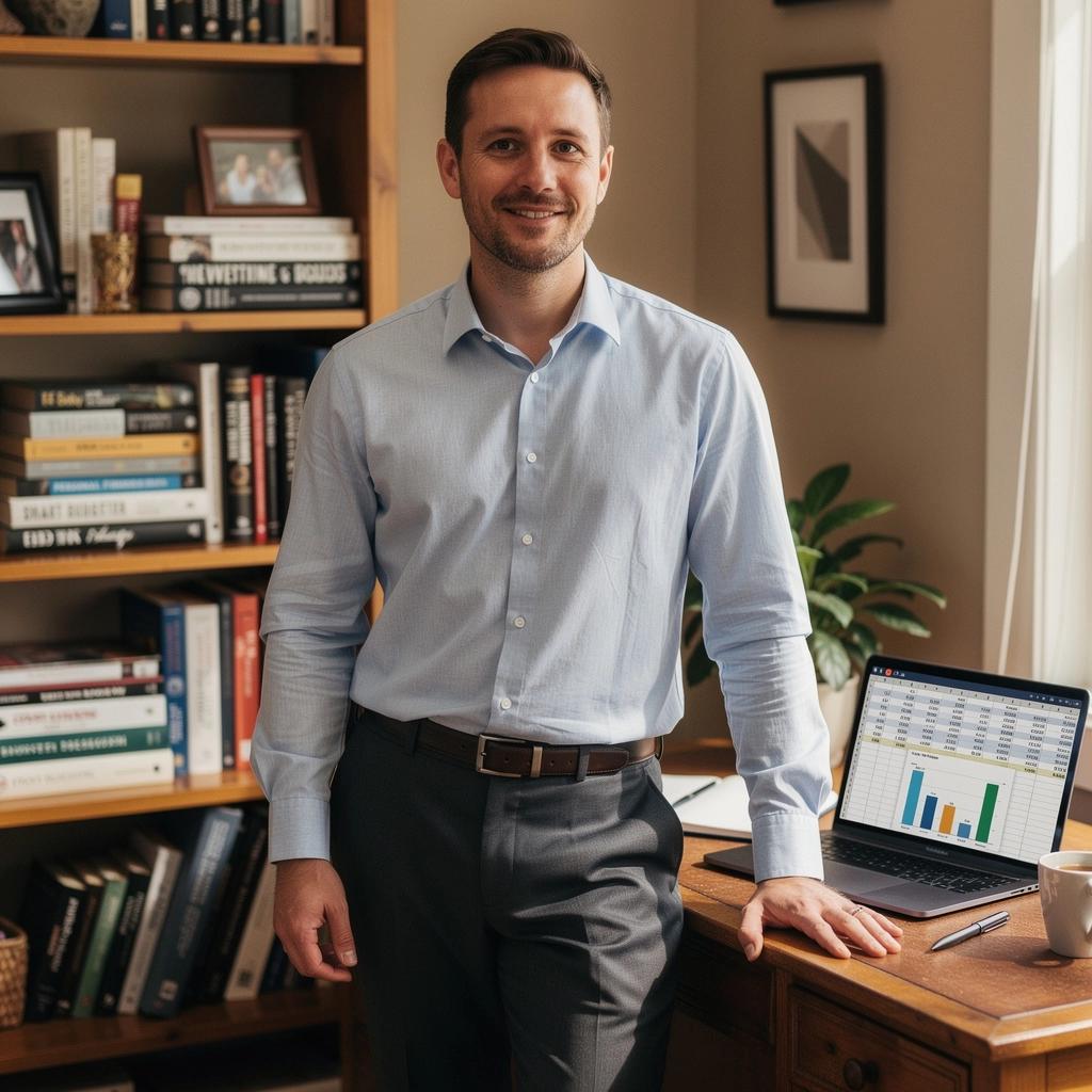 Detailní záběr na ruce, které píší rozpočet na papír.